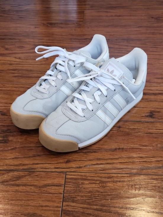 Shoes - Adidas Light Gray Original Somoa Sneakers